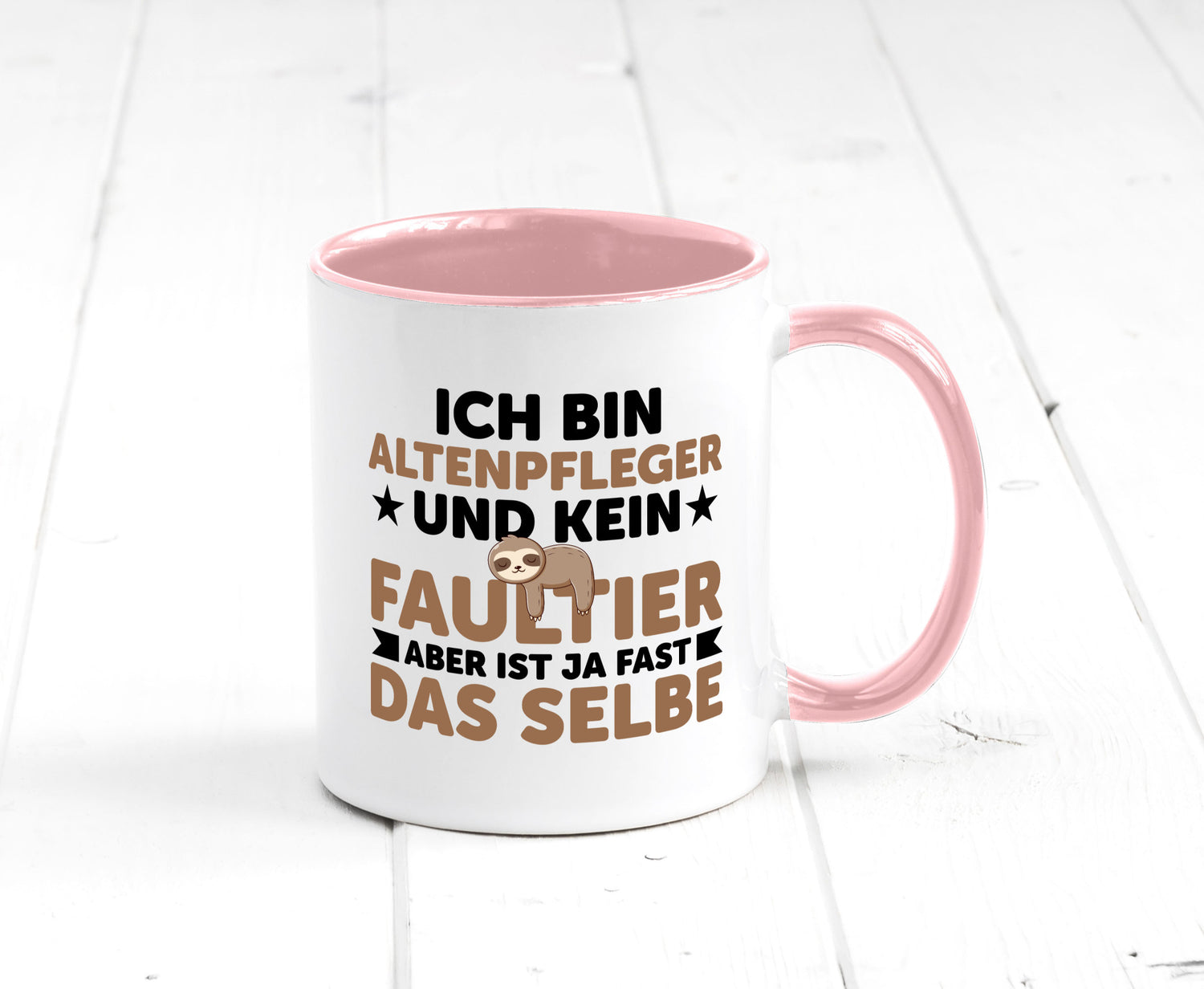 Ich bin kein Faultier: Altenpfleger | Pflegepersonal v2 Humor Tierliebhaber