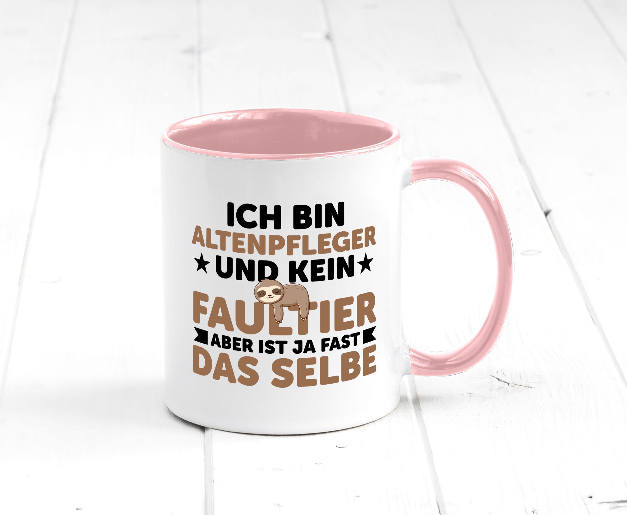 Ich bin kein Faultier: Altenpfleger | Pflegepersonal v2 Humor Tierliebhaber