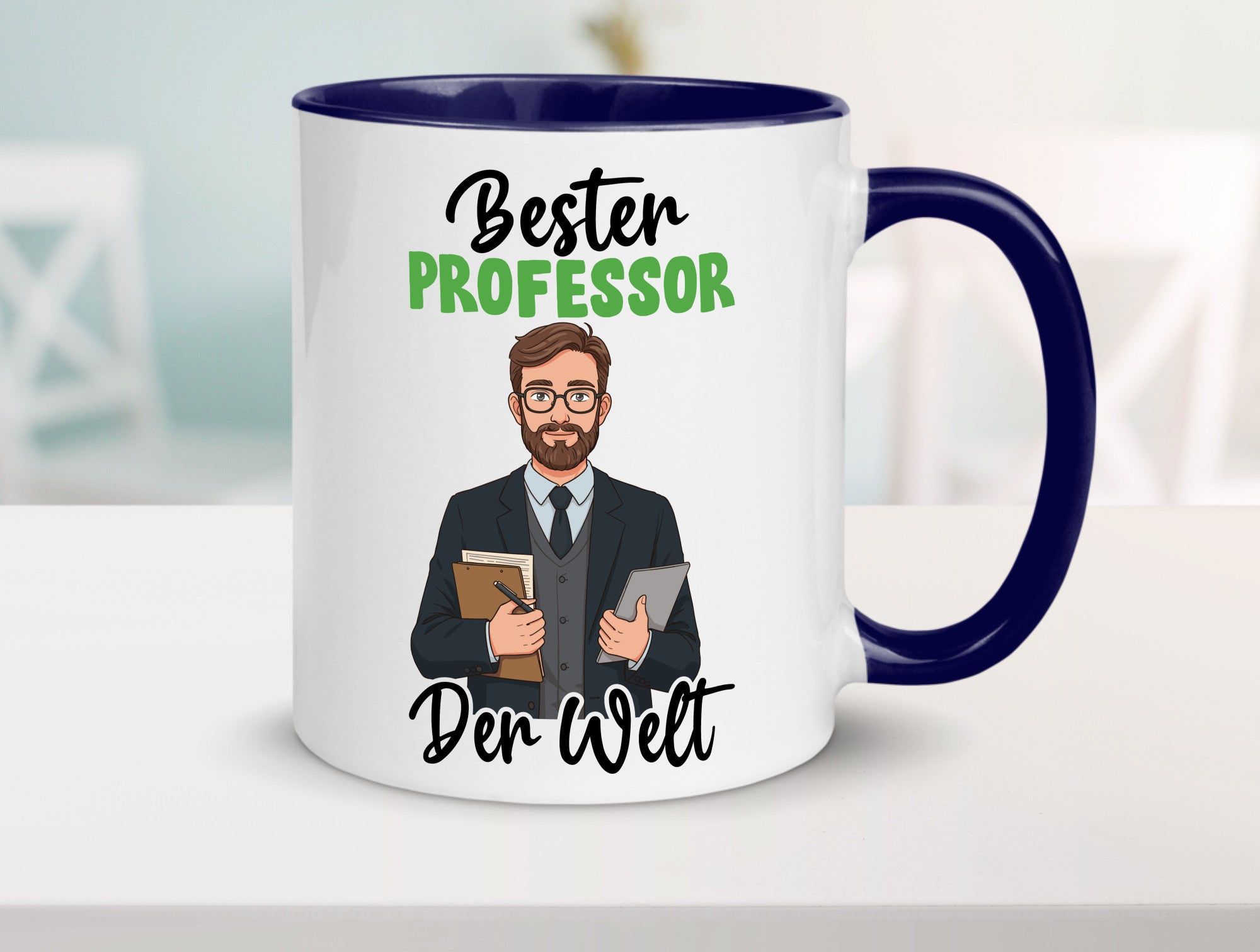 Bester Professor | Uni Universität v2 lustiger Spruch Geschenk Humor