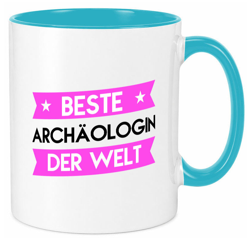 Beste Archäologin| Archäologie | Forscherin Humor Geschenkidee Tasse