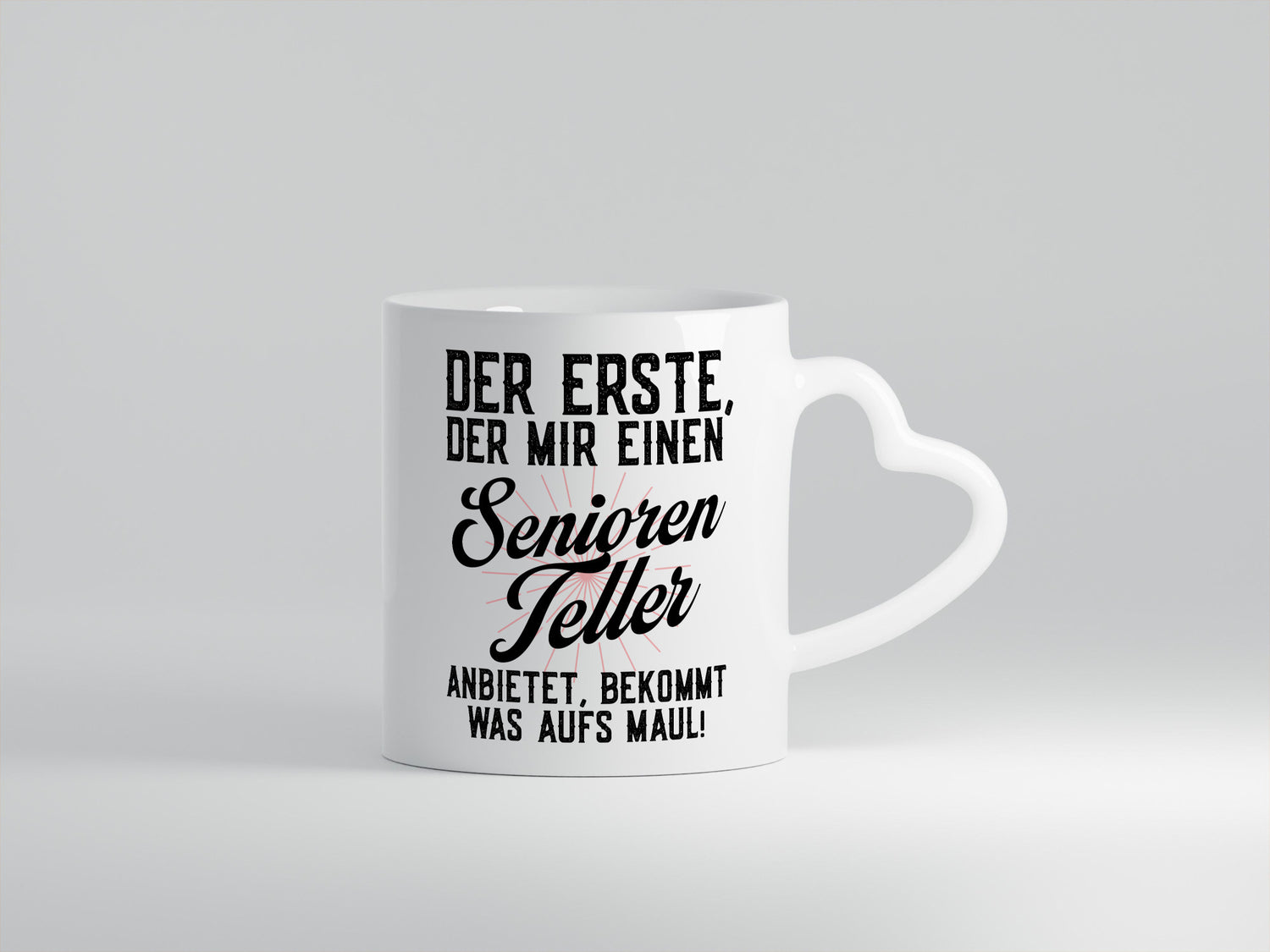 Senioren Teller | rentner Ruhestand lustig Jubiläum Geschenk Tasse
