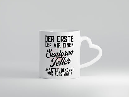 Senioren Teller | rentner Ruhestand lustig Jubiläum Geschenk Tasse