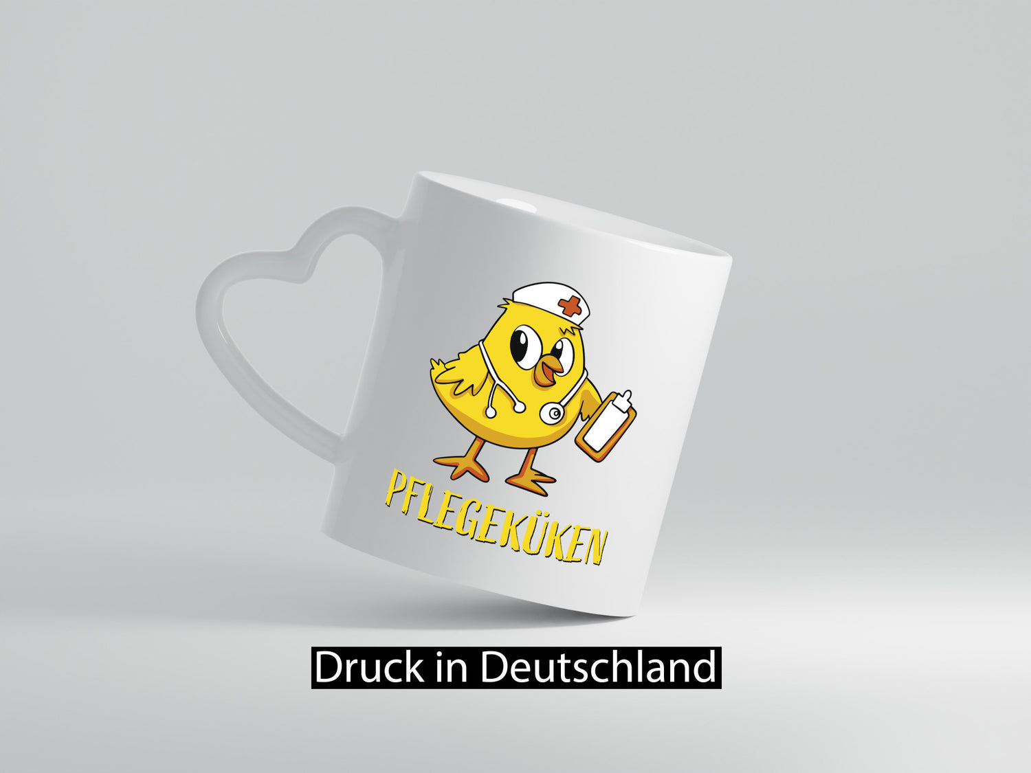 Pflegeküken | Küken Stethoskop Geschenk Humor Geschenkidee lustiger Spruch Tasse