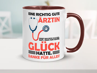 Dankeschön für Ärztin | Arzt Tasse Danke Alles vl9 lustiger Spruch Geschenk