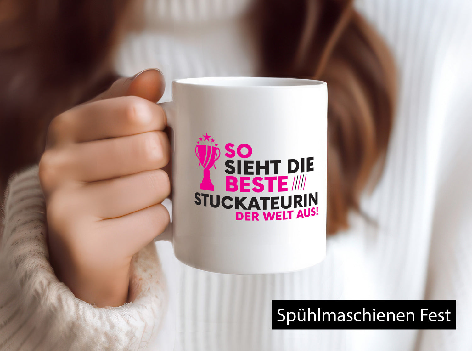 Die Weltbeste Stuckateurin | Innenausbau lustiger Spruch Geschenk Humor