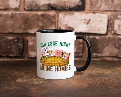 Ich esse nicht meine Homies | Farmer Landwirt lustiger Spruch Geschenk Humor Tasse