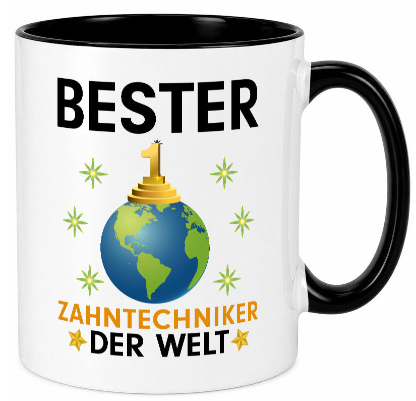Welt BesterZahntechniker | Zahnmedizin lustig Humor Geschenkidee Geschenk Tasse