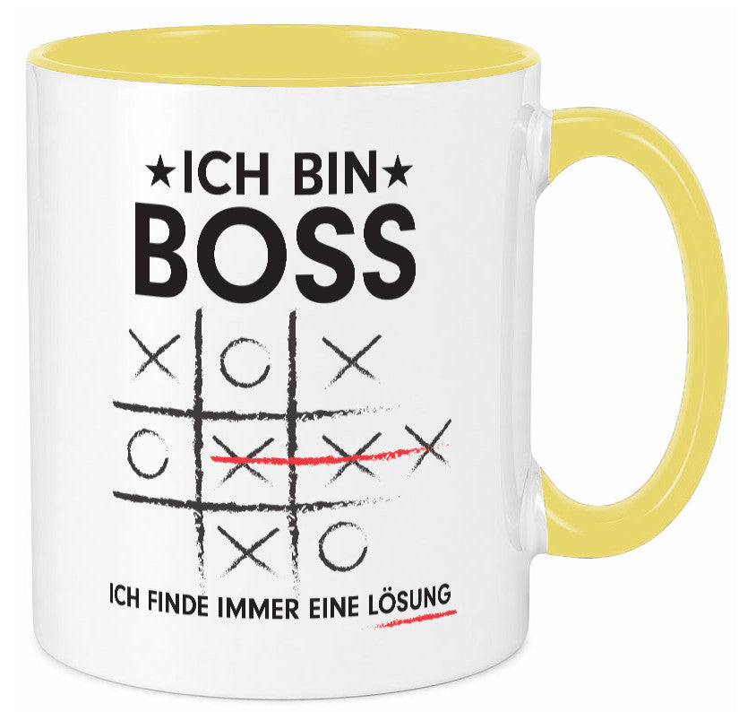 Lösung finden: Boss | Führungskraft Vorgesetzter v2 lustig Humor Geschenkidee