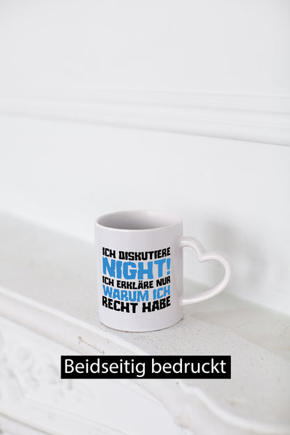 Ich diskutiere nicht! | Klugscheißer Kollege Geschenkidee Arbeit Kollegen Büro