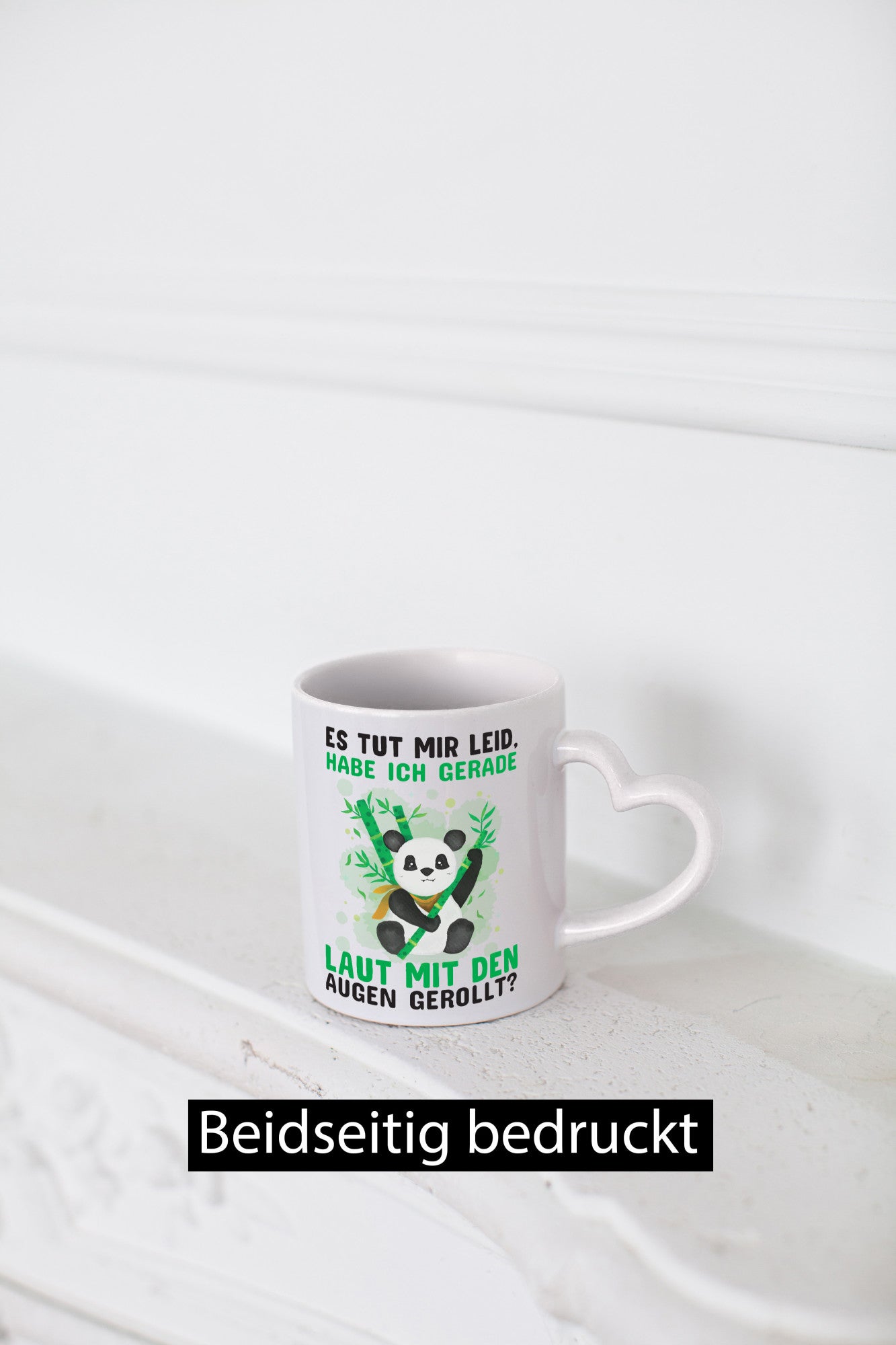 Genervter Panda | Büro Tasse Kollegen Arbeit lustiger Spruch Geschenk