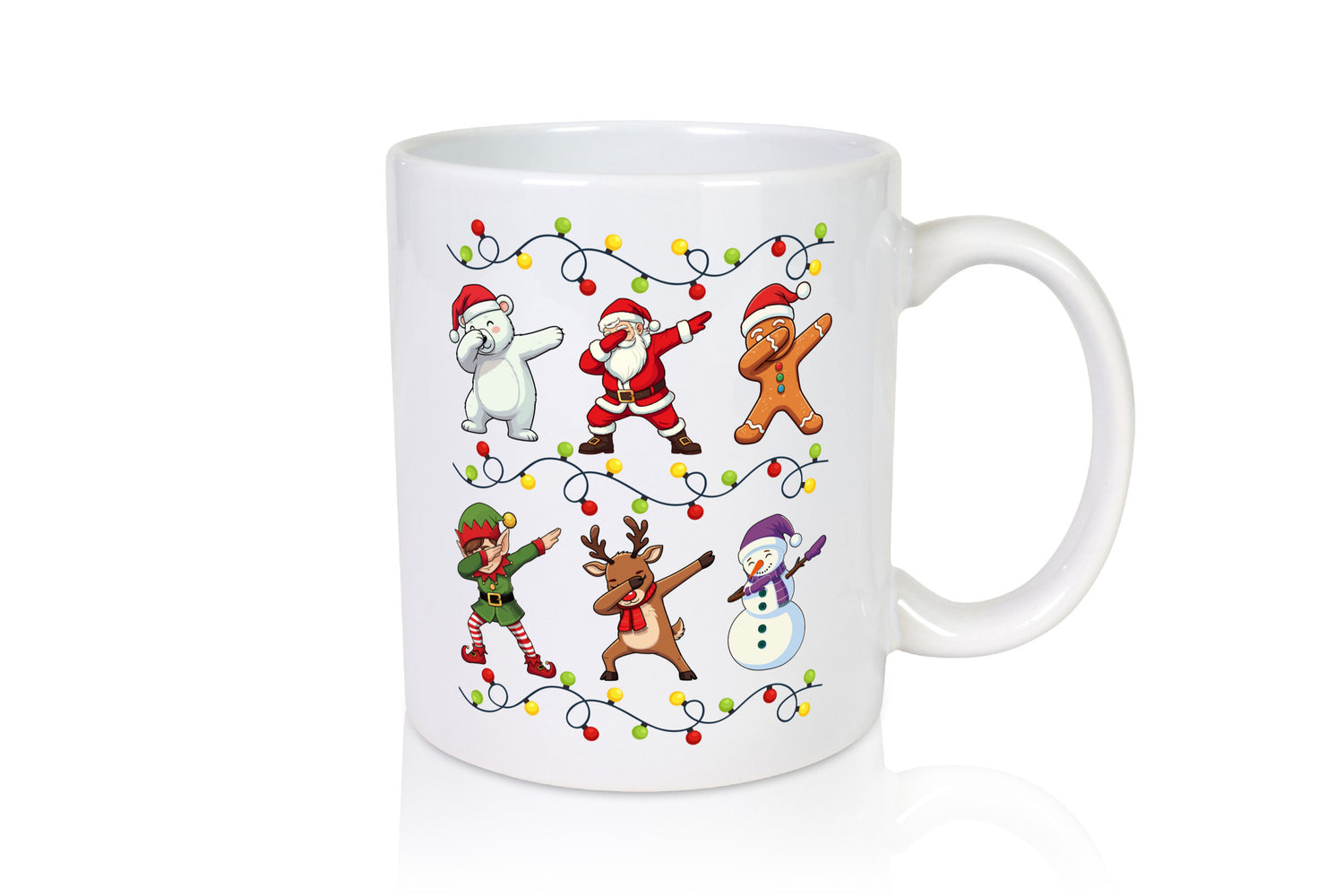Dab Santa Elf Rentier | Eisbär Christmas Weihnachten lustig Tierliebhaber Humor