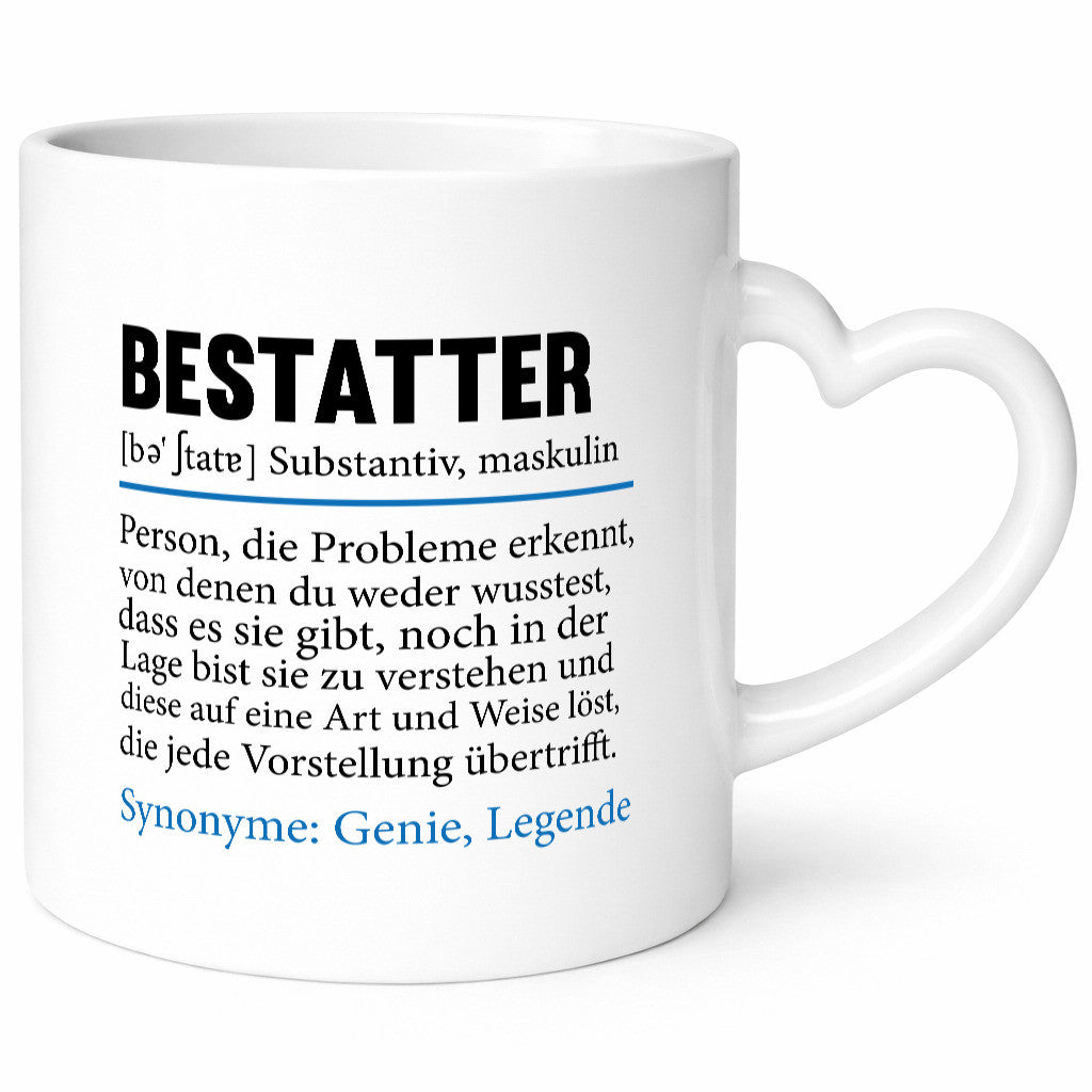 Bestatterspruch | Beruf Bestattung Totengräber Humor Arbeit Kollegen Büro