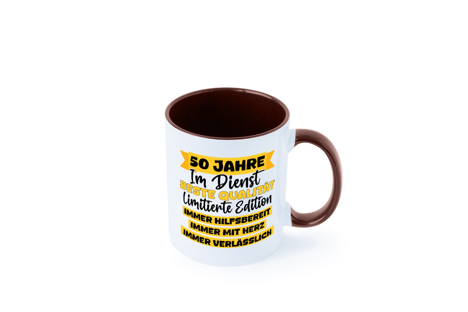 50 Jahre im Dienst | Jubiläum Arbeit v8 lustiger Spruch Geschenk Kollegen Büro