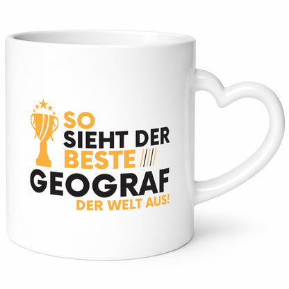 Der Weltbeste Geograf | Geografie lustig Humor Geschenkidee Geschenk Tasse