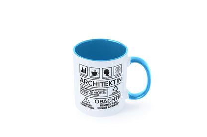 Achtung Probleme Architektin | Architektur Büro lustig Arbeit Kollegen Geschenk
