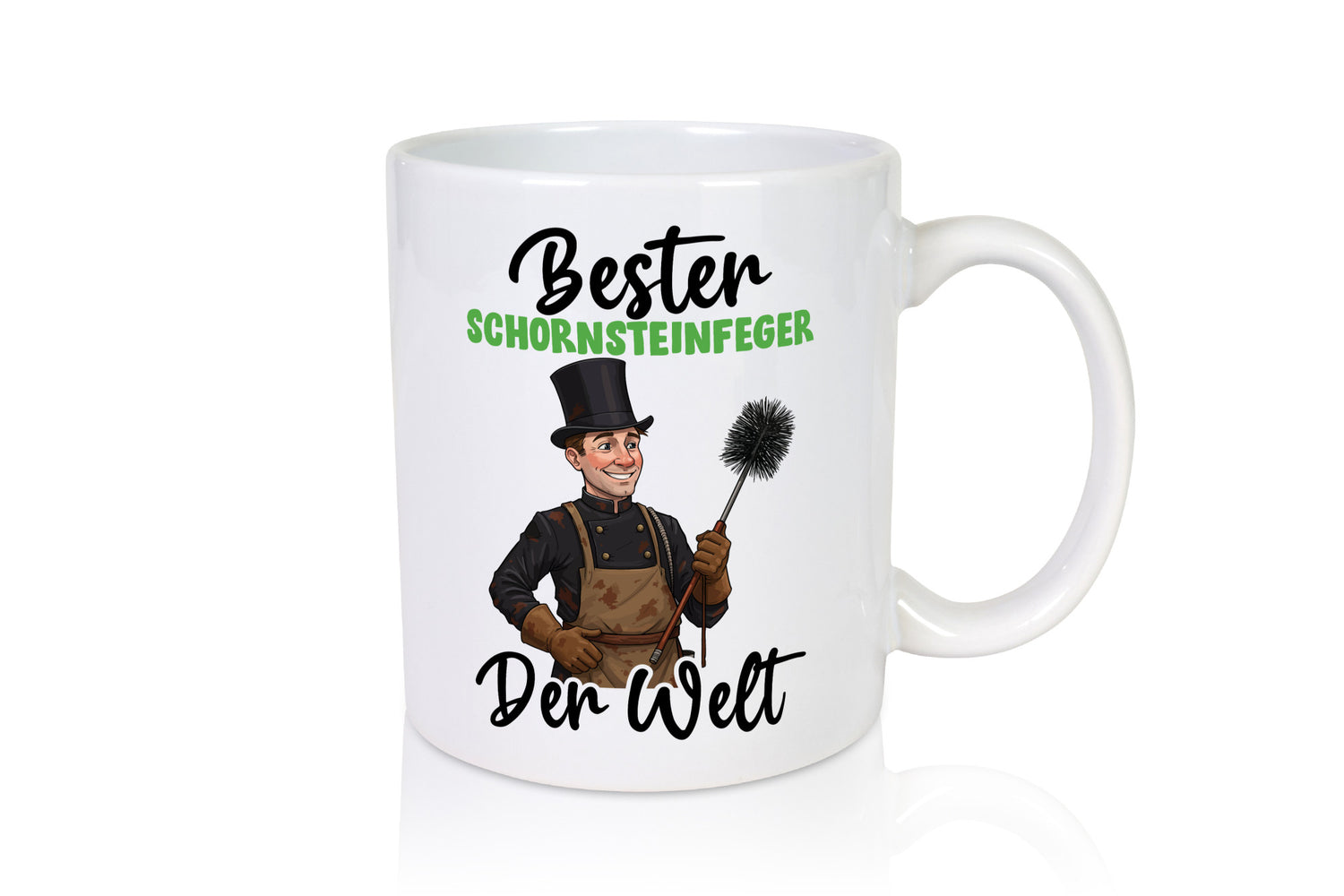 Bester Schornsteinfeger | Kaminkehrer lustig Humor Geschenkidee Geschenk Tasse