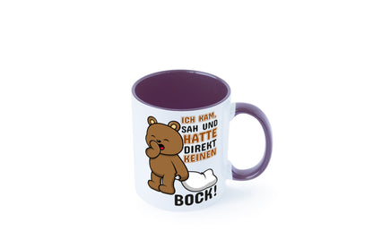 Direkt keinen Bock! | Büro Faultier Morgenmuffel Geschenk Arbeit Kollegen