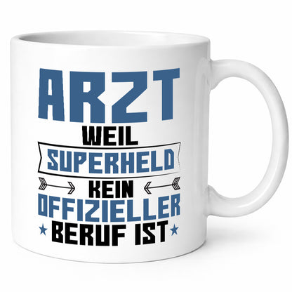 Superheld Arzt | Medizin Doktor Facharzt Geschenk Humor Geschenkidee lustiger