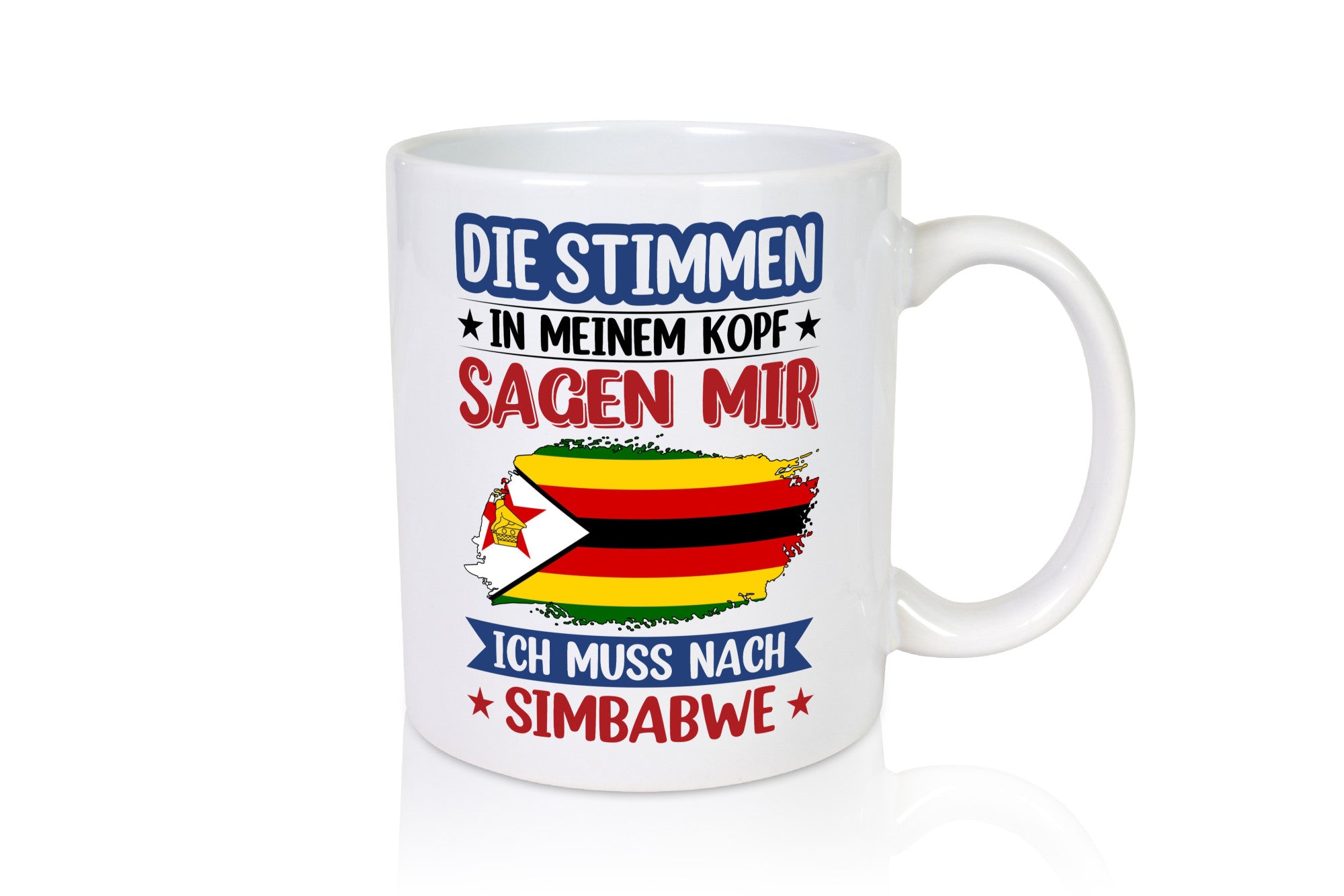 Simbabwe | Urlaub Stimmen in meinem Kopf Traumland v2 Geschenk Humor
