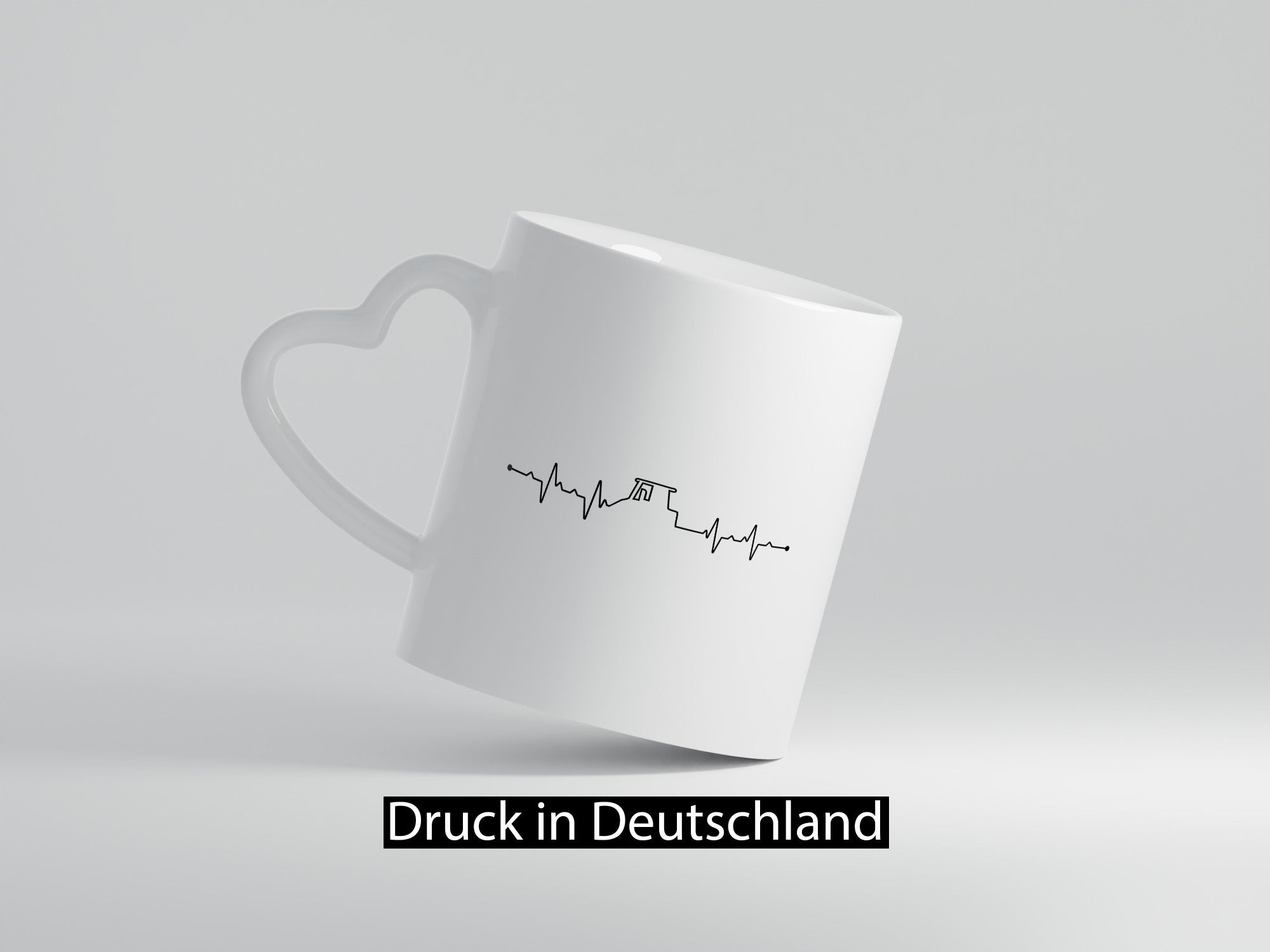Traktor Herzschlag | Trekker Bauer Landwirt Hof lustig Humor Geschenkidee