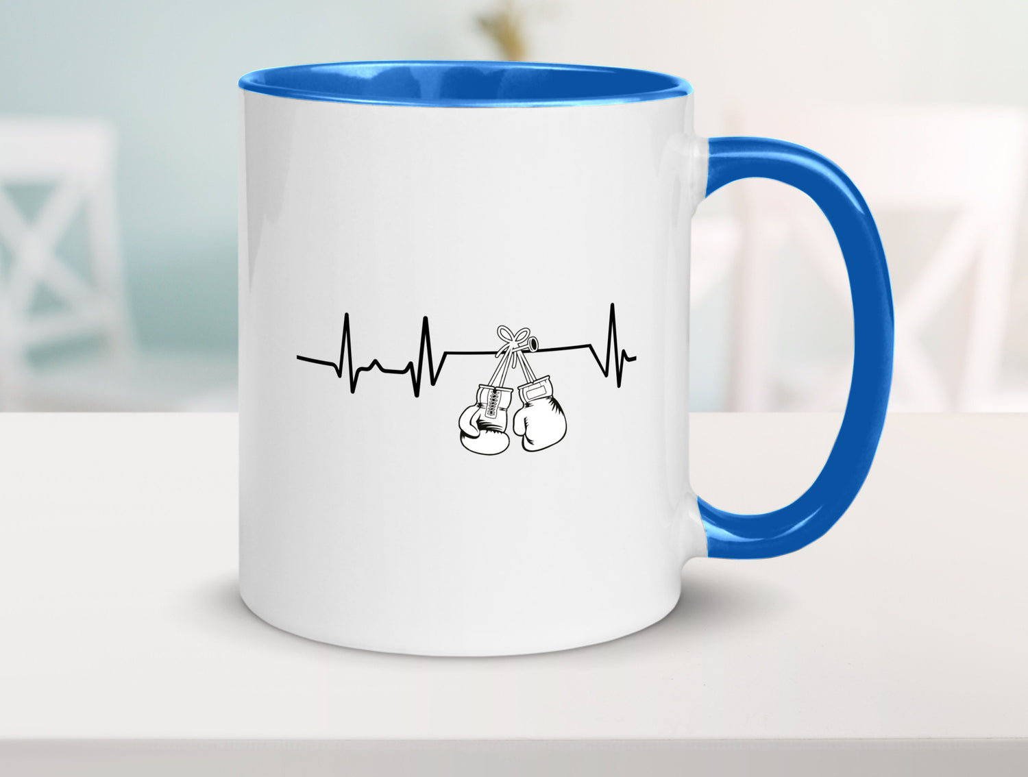Boxen Herzschlag | Boxhandschuhe Boxer Sport lustig Humor Geschenkidee Geschenk