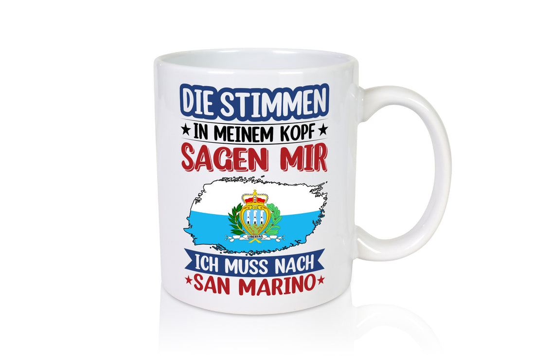 San Marino | Urlaub Stimmen in meinem Kopf Traumland v2 lustiger Spruch