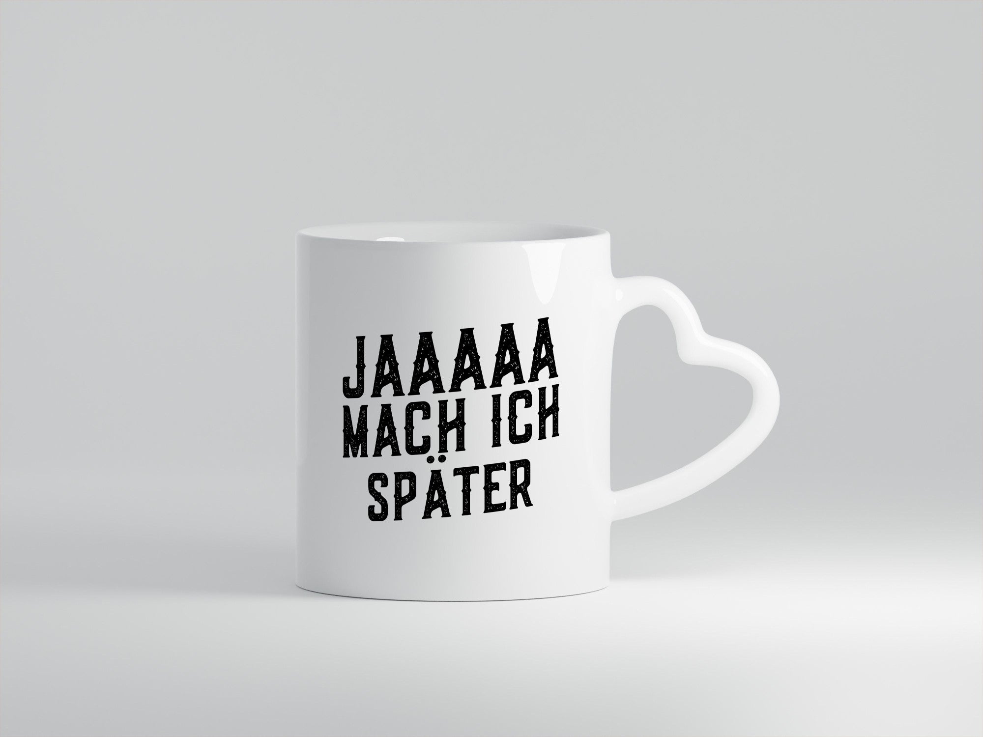 Mach ich später | Teenager lustiger Spruch Aufschieben v2 Geschenkidee Humor