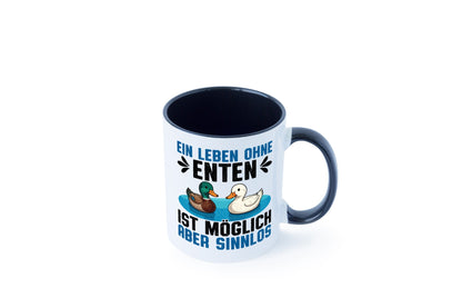 Ohne enten ist es Sinnlos | Entenzüchter Entenzucht v2 Geschenk Humor Tasse