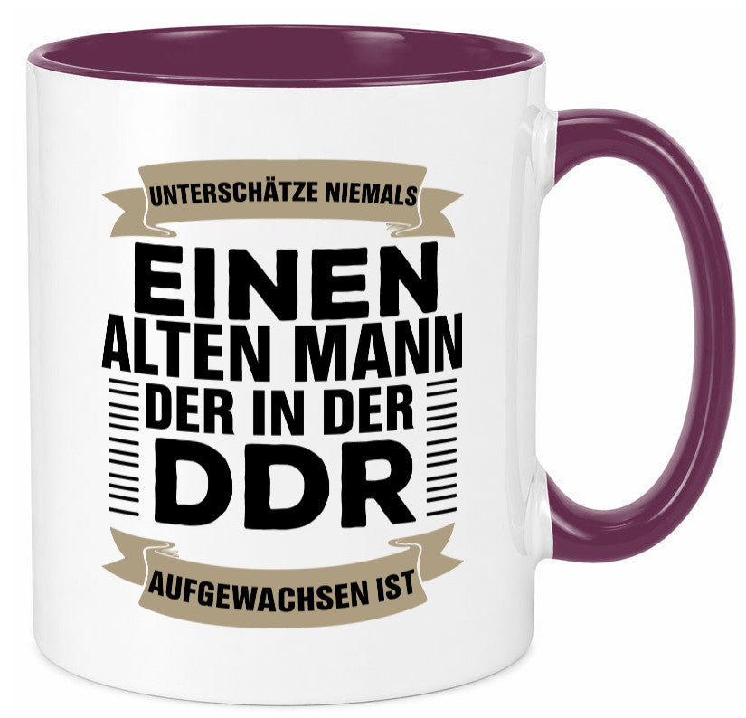DDR Männer | Ostdeutschland Opa Ossi Vatertag Humor Familie Geschenkidee Tasse