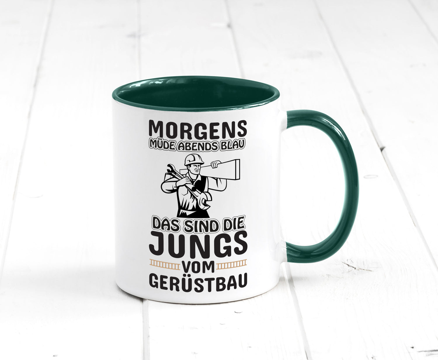Jungs vom Gerüstbau | Gerüstbauer Tasse Baustelle Geschenk Humor Geschenkidee