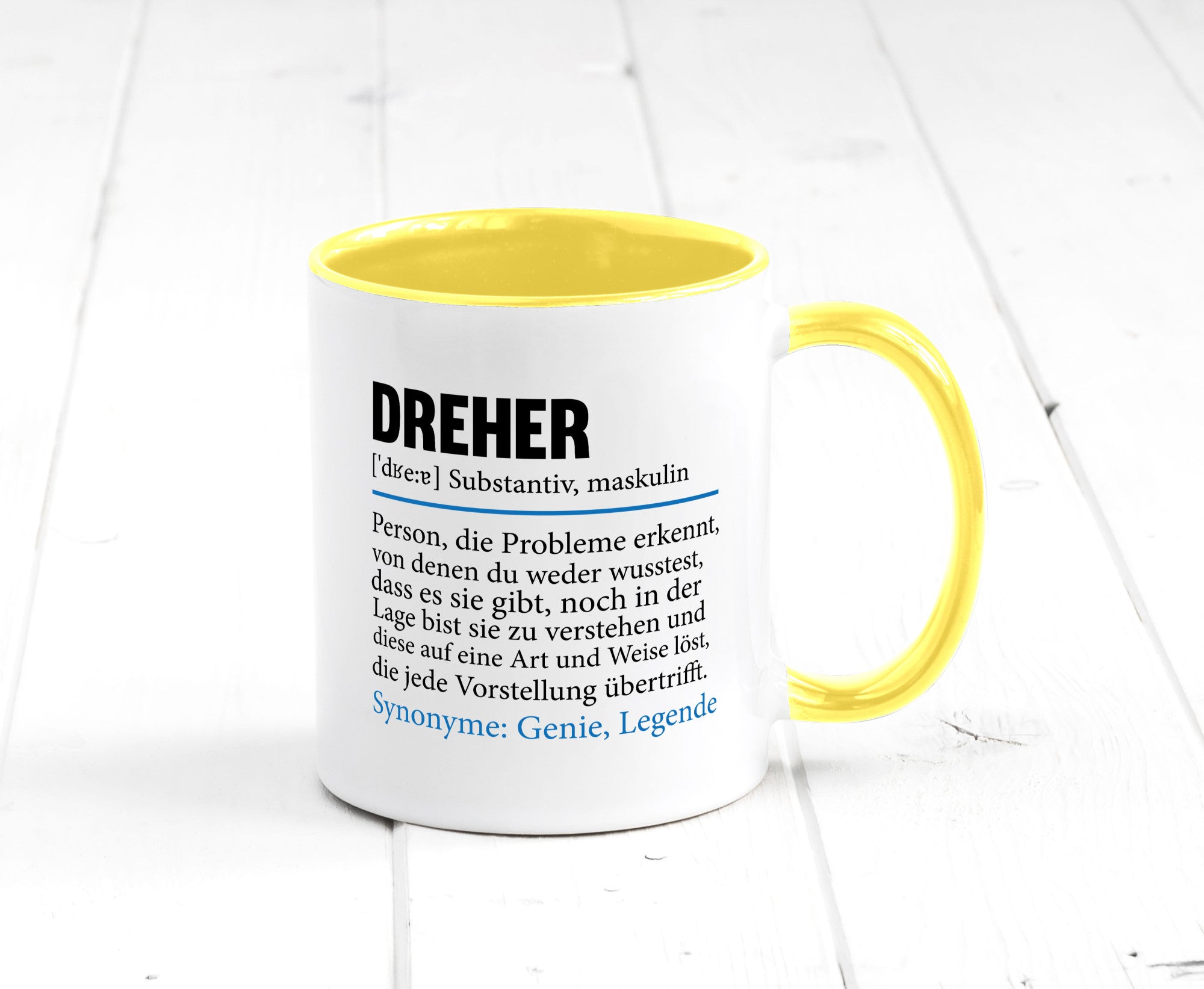 Dreher Humor | Fräser Zerspannungsmechaniker Geschenkidee Tasse