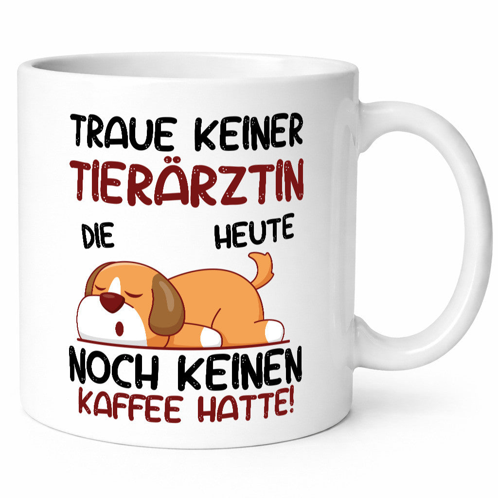 Traue keiner Tierärztin | Mediziner Tiermedizin lustiger Spruch Geschenk