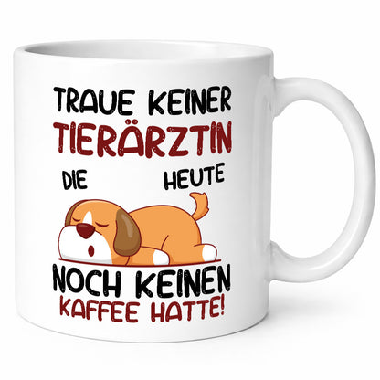 Traue keiner Tierärztin | Mediziner Tiermedizin lustiger Spruch Geschenk