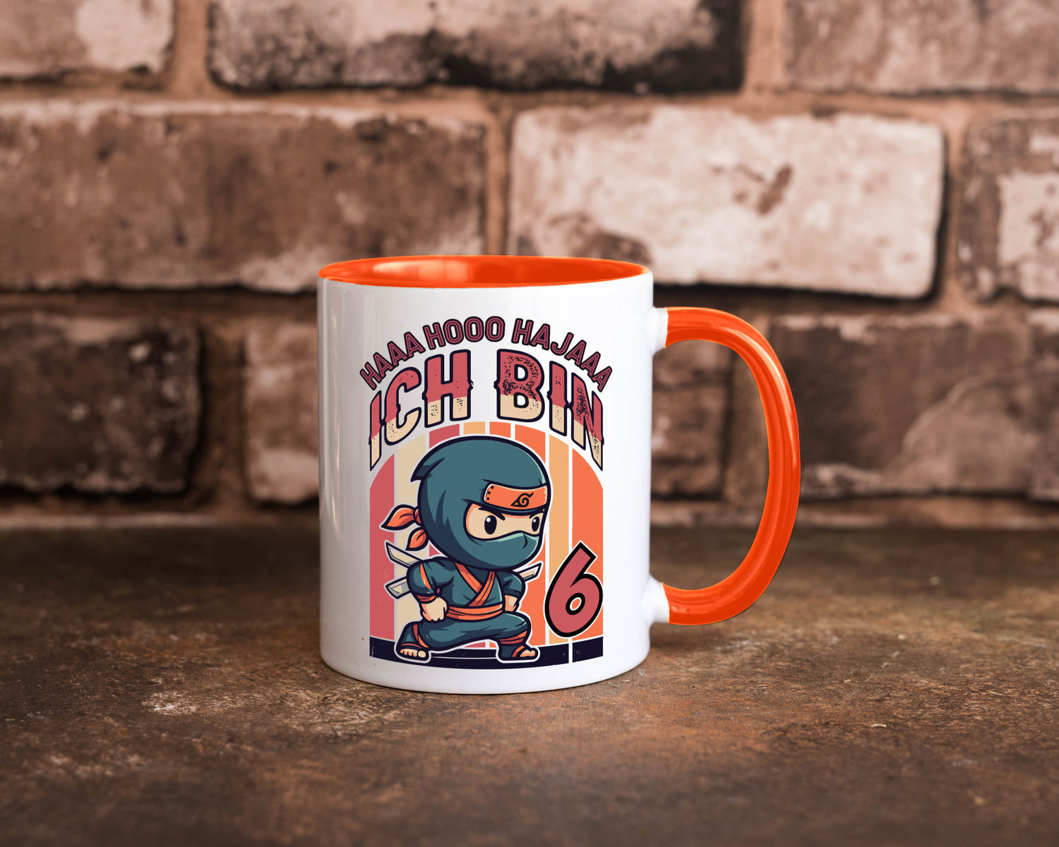 6. Geburtstag | Ninja Junge 6 Jahre Humor Geschenkidee Tasse
