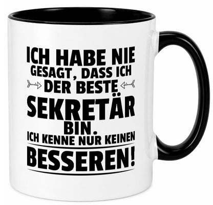 Keinen Besserer Sekretär | Büro lustiger Spruch Geschenk Arbeit Kollegen Tasse