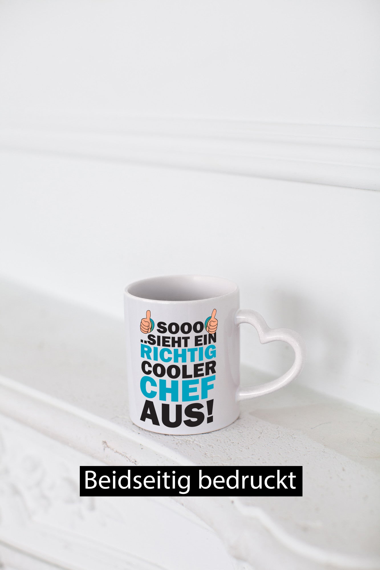 Richtig cooler Chef | Büro Arbeitgeber Mitarbeiter lustiger Spruch Geschenk
