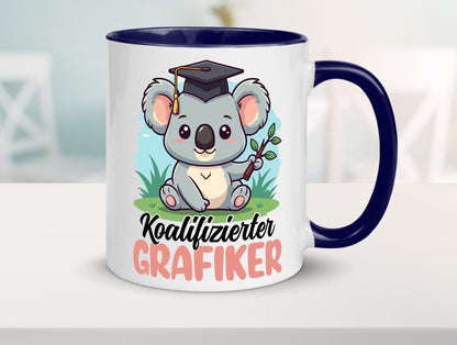 Koalifizierter Grafiker | Grafik Design lustiger Spruch Geschenk Humor