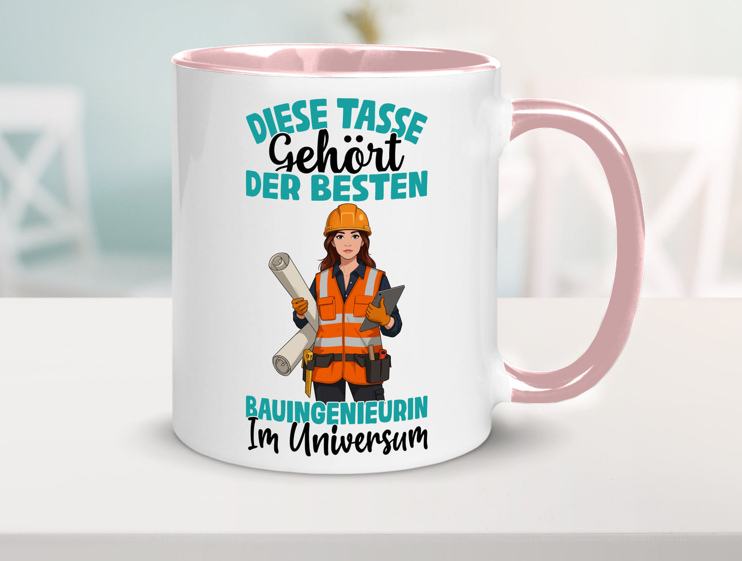 Im Universum: Bauingenieurin | Ingenieurin lustiger Spruch Geschenk Humor