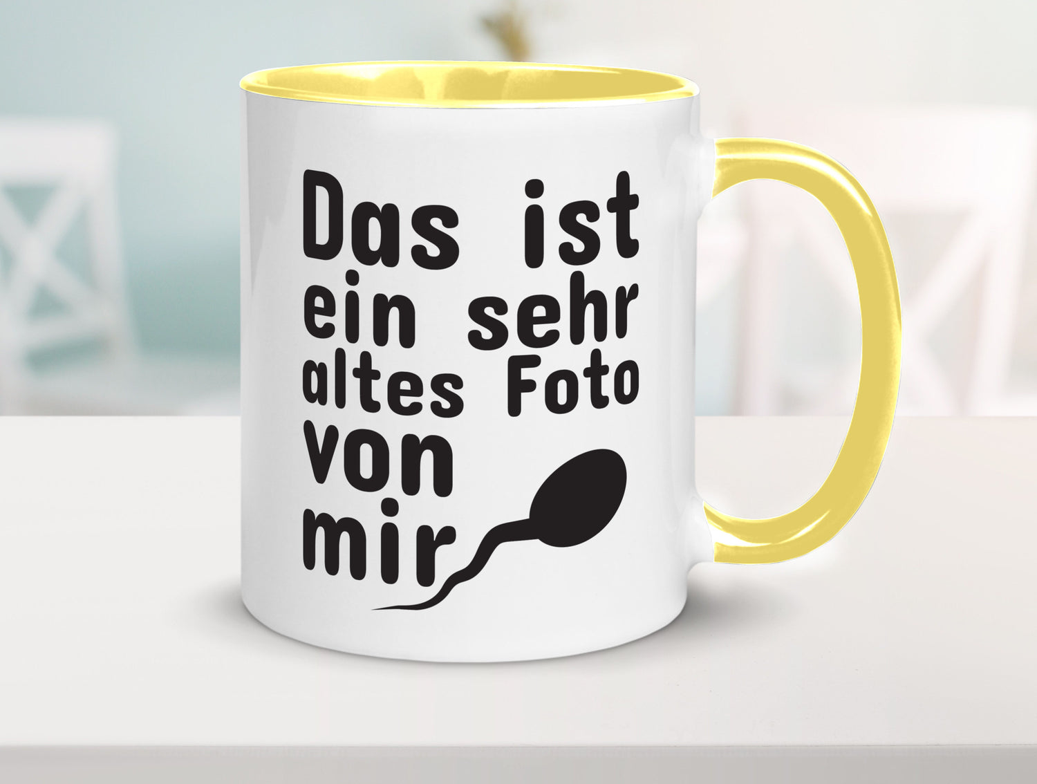 Sehr altes Foto von mir | lustige Tasse Männer Humor Geschenk Geschenkidee