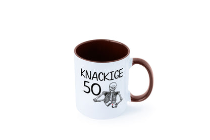 50. Geburtstag | Alt Knackig und Geschenk Geschenkidee lustiger Spruch Tasse