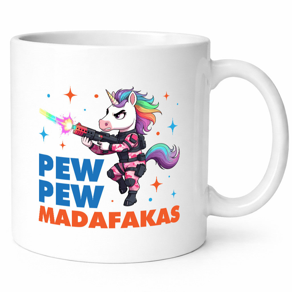 Pew Madafakas vl9 Humor Geschenkidee Tasse
