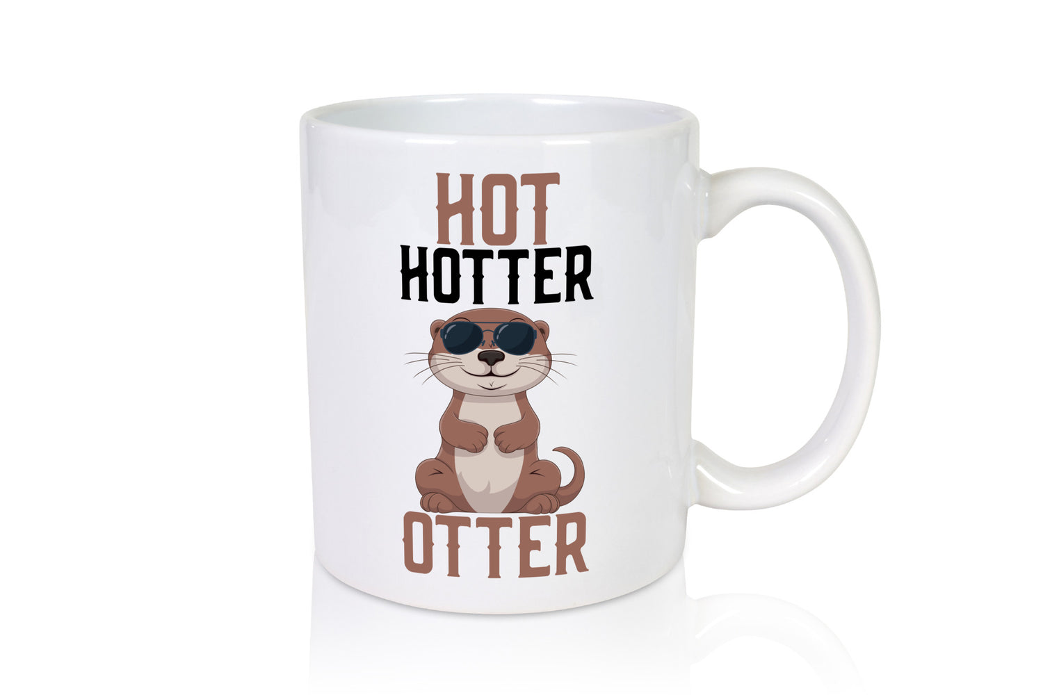 Lustiger Otter | Hot Wortwitz Sonnenbrille Tiercomic lustig Tierliebhaber Humor