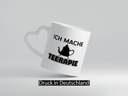 Ich mache Teerapie | Spruch Tasse Teetrinker Humor lustiger Geschenk