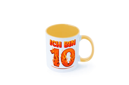 10. Geburtstag | 10 Jahre Drache lustiger Spruch Geschenk Geschenkidee Tasse