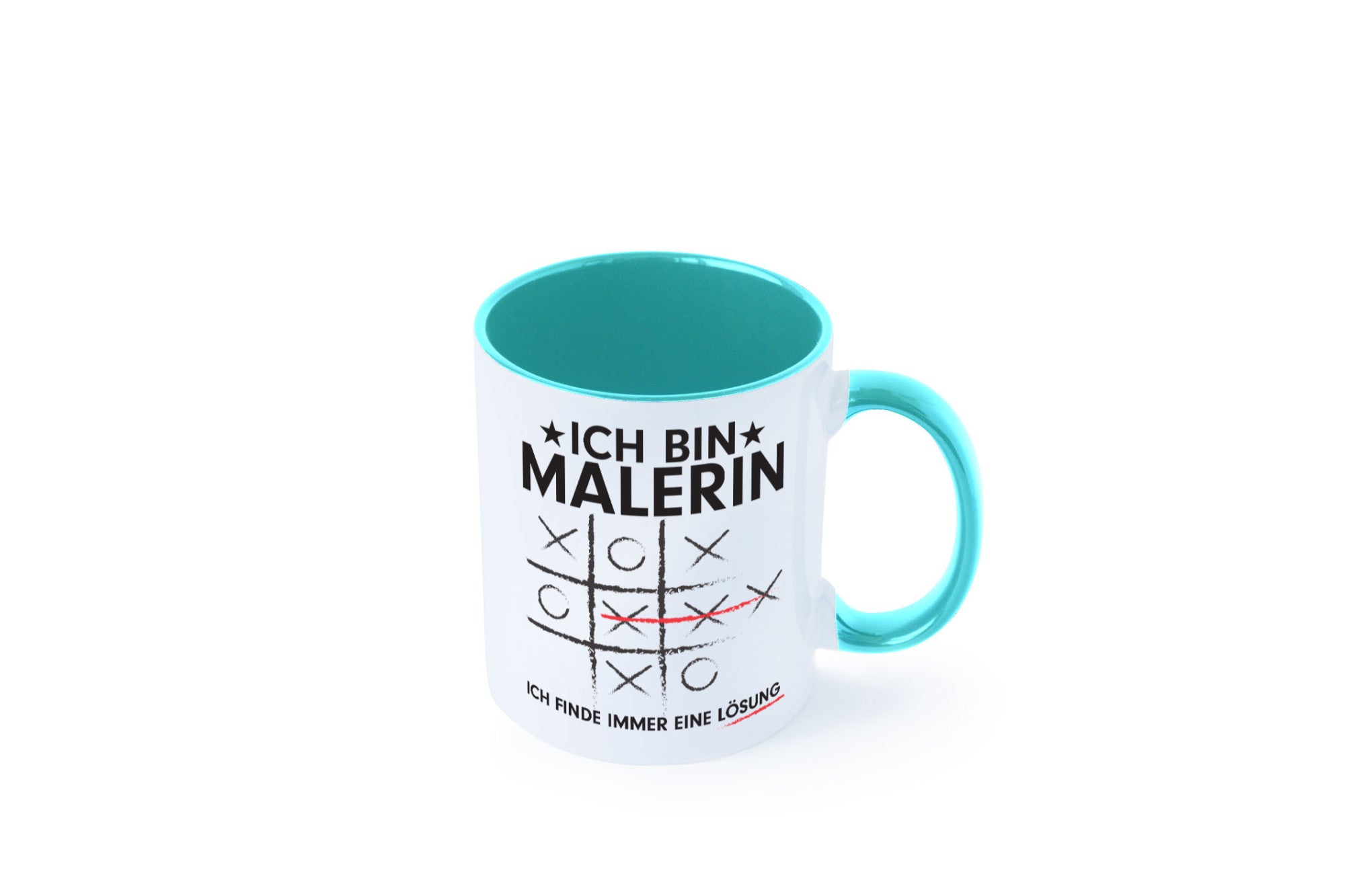 Löse Probleme: Malerin | Malerinnen Humor Geschenkidee Tasse
