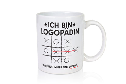 Löse Probleme: Logopädin | Sprachtherapie Geschenk Humor Geschenkidee lustiger
