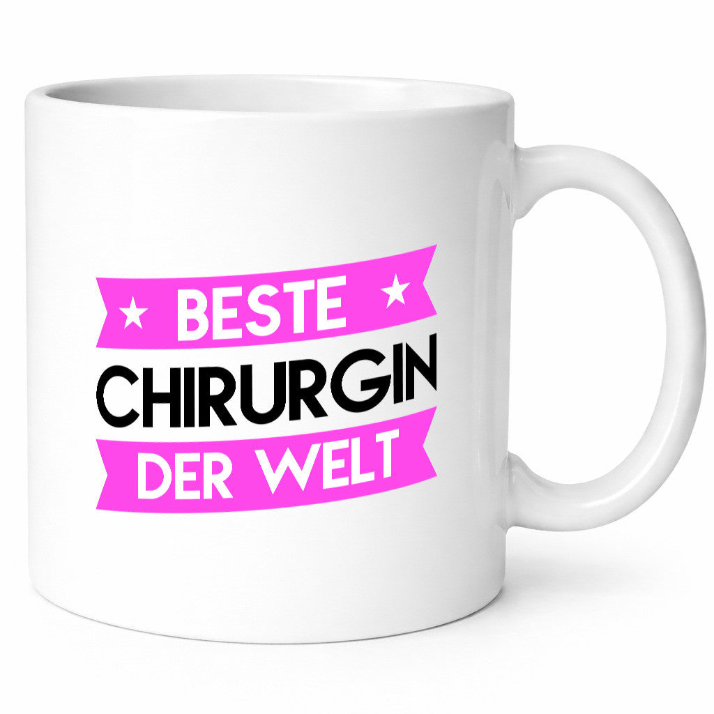 Beste Chirurgin | Chirurgie Krankenhaus lustig Humor Geschenkidee Geschenk Tasse
