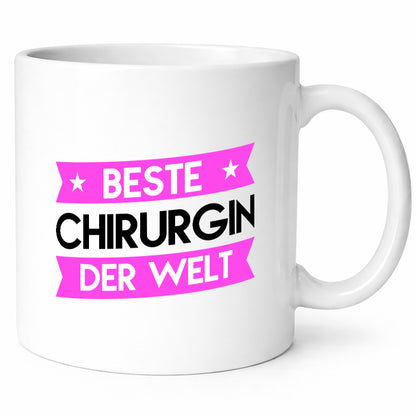 Beste Chirurgin | Chirurgie Krankenhaus lustig Humor Geschenkidee Geschenk Tasse
