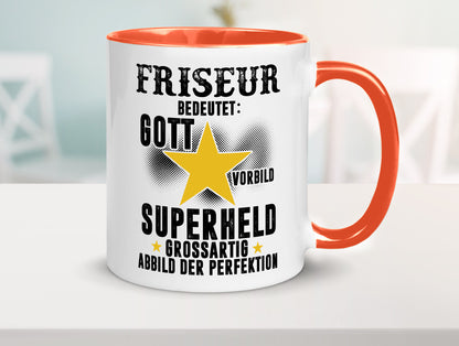 Bedeutung von Friseur | Frisör lustiger Spruch Geschenk Humor Geschenkidee Tasse