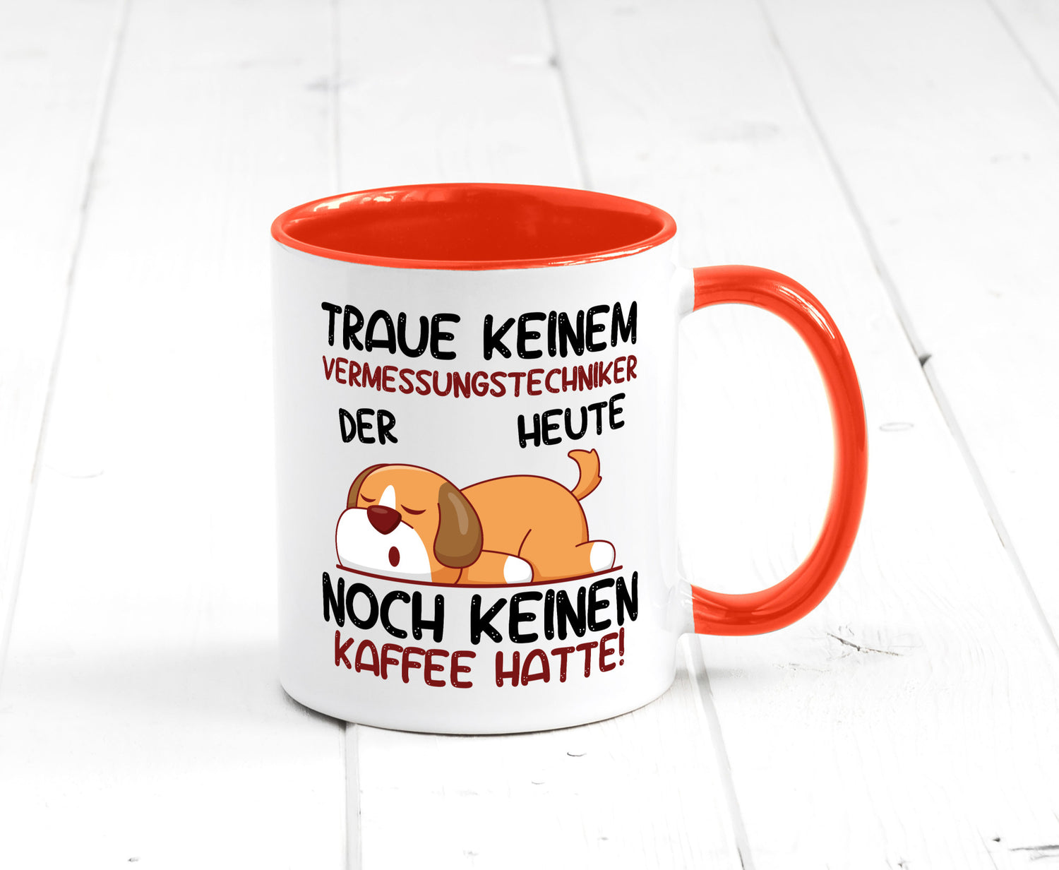 Traue keinem Vermessungstechniker | Techniker lustig Humor Geschenkidee